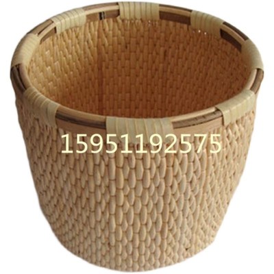 纯手工柳条笆斗米斗芭斗民间工艺柳编家用枊筐枊匾栲栳 竹筐 竹篮