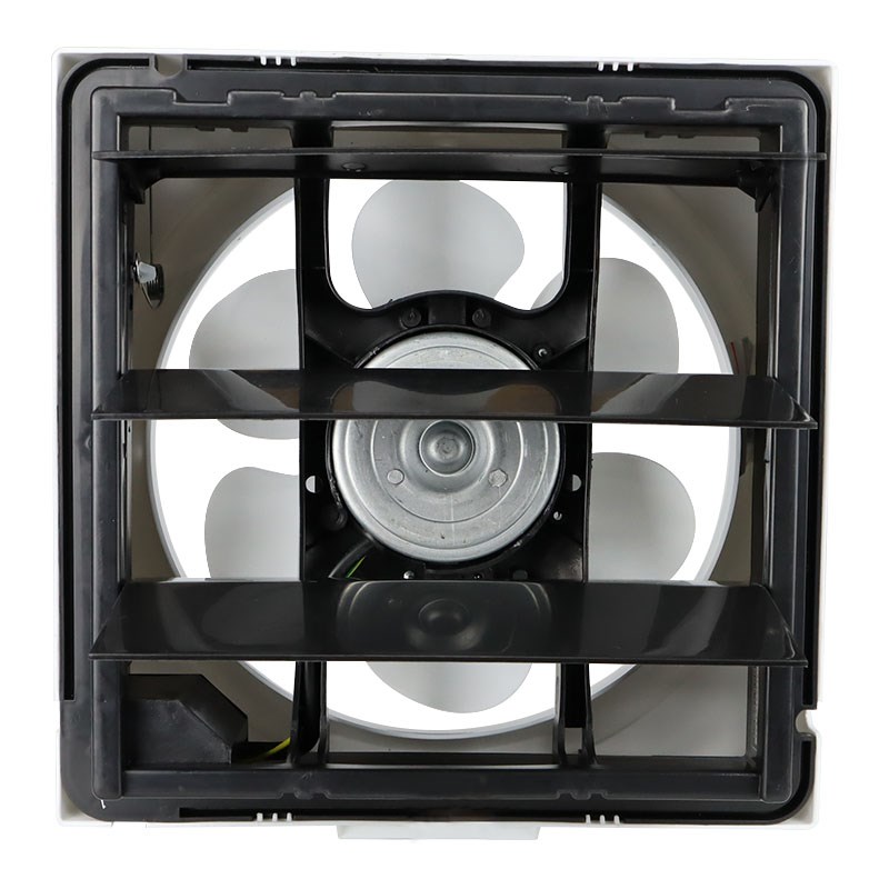 正野百叶换气扇6/8/10/12寸卫生间静音挂壁排风扇厨房墙式抽风机