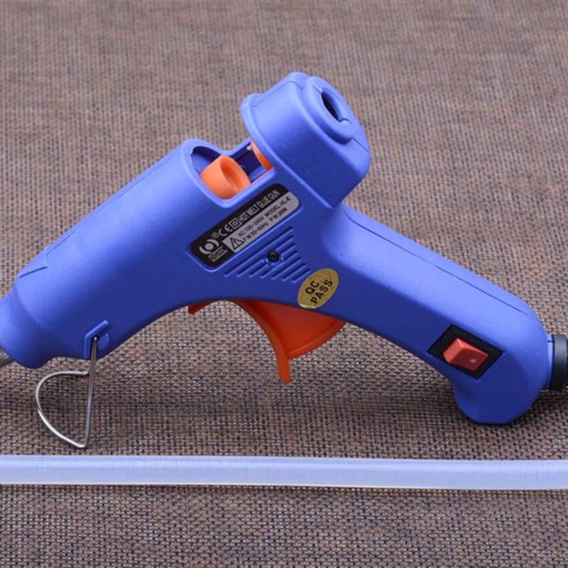 热熔胶枪DIY手工制作电热溶棒胶抢家用塑料胶水条小号热融胶棒7mm