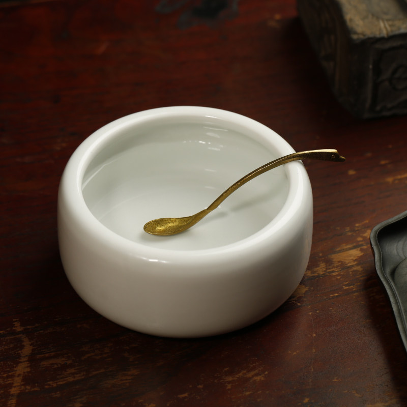 仿古釉白瓷笔洗 仿古造型笔洗水盂 水罐水洗书画绘画洗毛笔洗缸,文具电教/文化用品/商务用品,笔洗,淘宝优惠券,粉丝福利购,淘宝优惠卷
