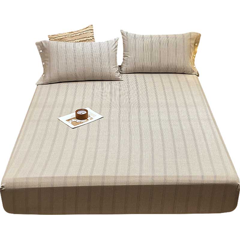 纯棉磨毛床笠单件全棉加厚款床罩薄垫保护罩四季通用床单专用定制