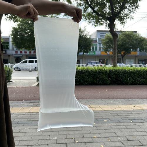 加高加厚泡脚袋耐磨脚套耐高温鞋套养生馆用脚膜袋一只脚用脚型袋