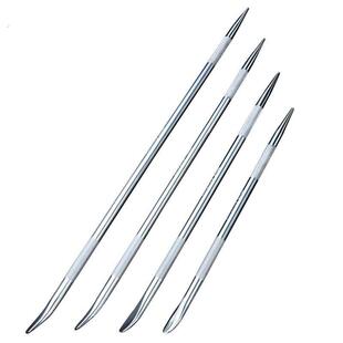 撬棍一头尖一头扁撬杠高锰钢铁笔撬棍不锈钢货车加力杆紧绳压力杆