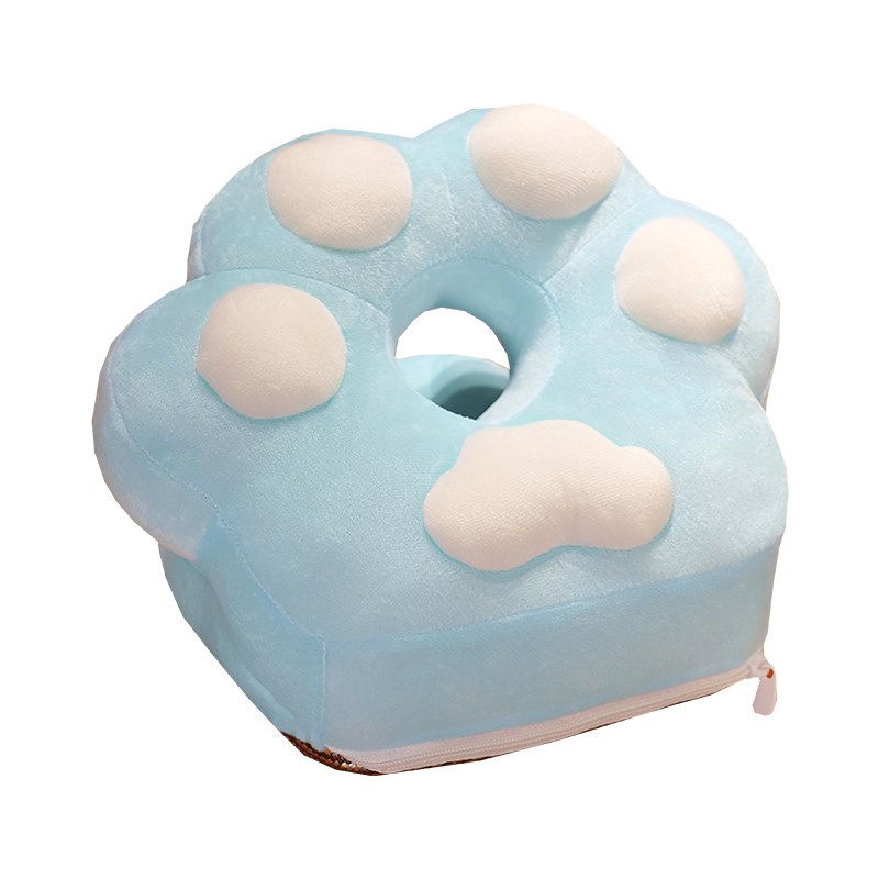 猫爪凉席午睡枕趴睡枕头办公室抱枕女生睡觉趴趴枕头桌上午休神器