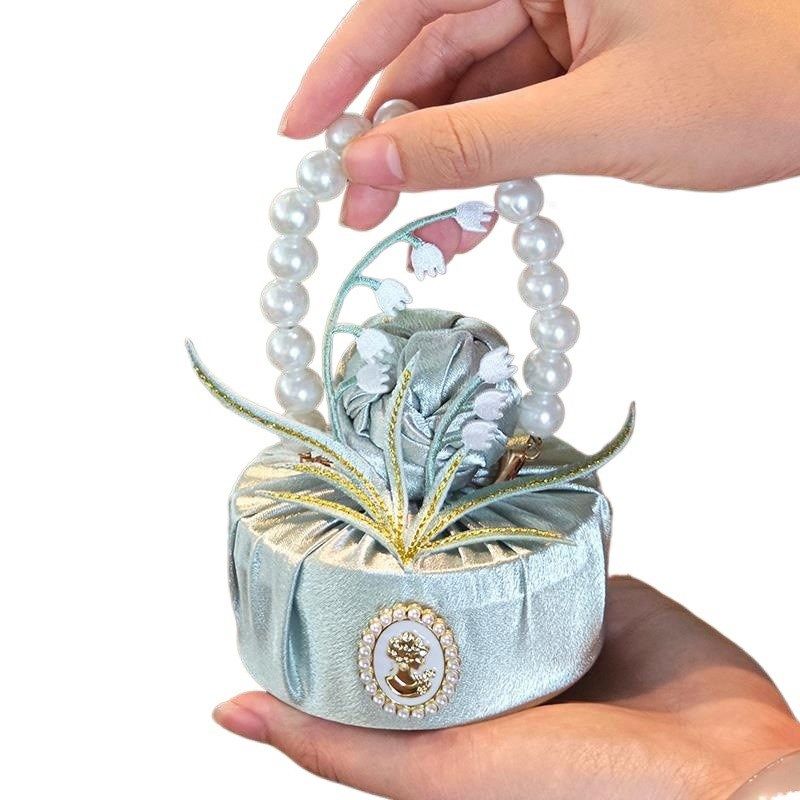 2024新款喜糖盒子风吕敷结婚喜宴宾客回礼礼盒婚礼免折叠糖盒