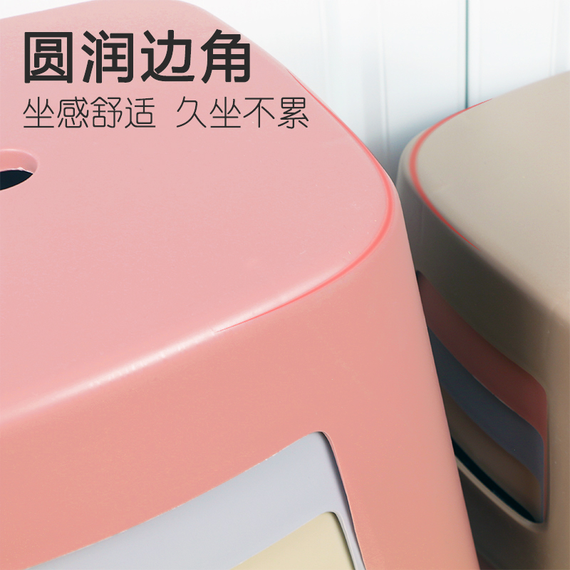 加重加厚塑料凳子家用塑料凳高凳时尚胶凳餐桌凳简约小板凳矮凳