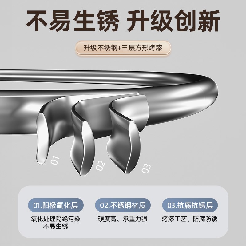 晒被子神器螺旋式晾衣架阳台家用大圆形旋转床单晾晒被罩折叠加粗