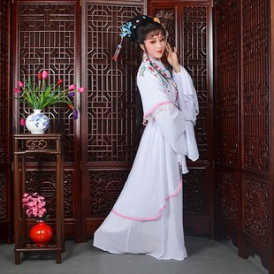 越剧黄梅戏演出服新款女小旦戏服古代花旦衣服小姐丫鬟戏曲演出服