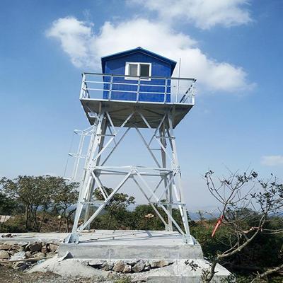 十年钢结构制作瞭望塔防火塔森林塔了望塔角钢塔热销爆款钢架