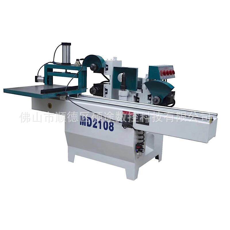 佛山木工机械MX2108B五碟气动开榫机导轨梳齿木材五碟出榫机