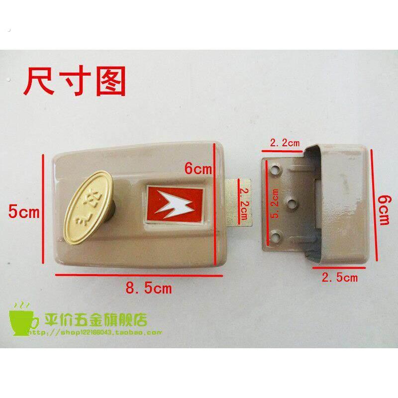 天津双飞7710三用大理石门锁三用老式木门防盗内门锁暗锁