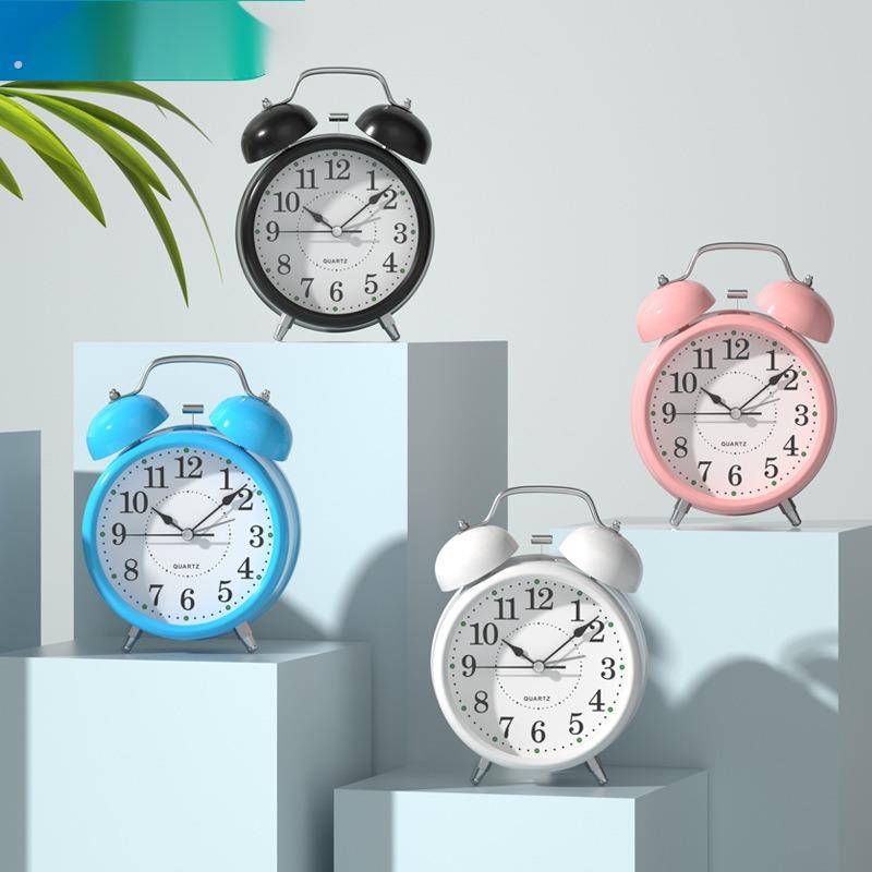 学生闹钟专用起床神器2025新款床头小闹铃儿童钟男孩女孩用夜光表