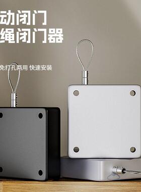 大拉力自动收线盒工具悬挂可停顿定位回缩卷线器多种应用拉伸线