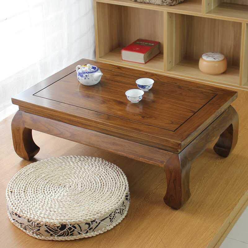 实木炕桌炕几矮桌吃饭桌茶桌飘窗榻榻米桌子明清古典中式彷古方桌