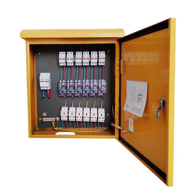 SPS5碳钢配电箱户室外明装监控防雨水布线控制箱电表箱防水配电箱