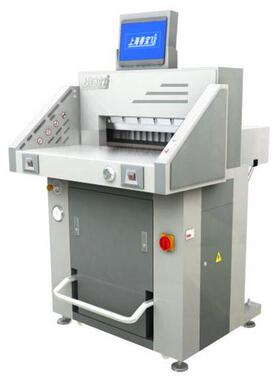 常州XB-AT551-08EP双液压程控切纸机厚度8公分宽度520毫米