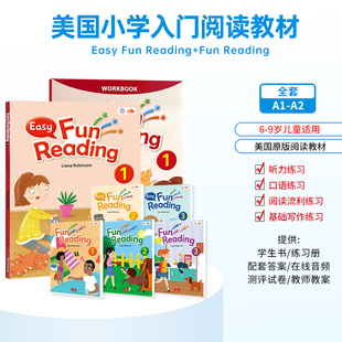 6年级 欧标A1 Movers Fun 对应英语新课标改革 Starters Reading趣味阅读小学1 剑桥YLE 美国小学阅读训练教材Easy
