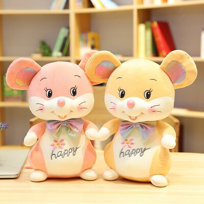 老鼠汽车竹炭包公仔生肖鼠新车除味车内饰摆件去甲醛卡通活性炭包