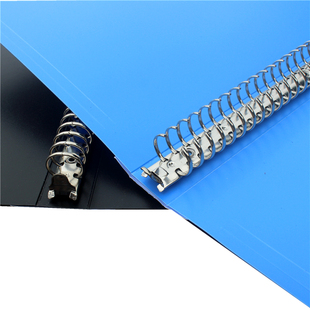 A4文件夹资料夹外壳30孔活页夹档案收纳夹金属多孔装订夹办公文具