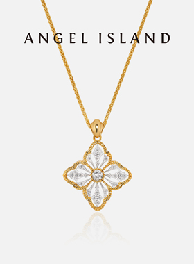 ANGEL ISLAND天使岛「Felina」镂空蕾丝柿蒂纹双色编织系列