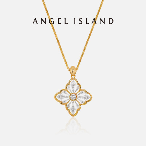 「Felina」镂空蕾丝柿蒂编织系列 ANGEL ISLAND天使岛 项链耳饰品