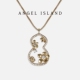 高级轻奢女款 ANGELISLAND天使岛 游园寻梦葫芦项链中式 原创设计风