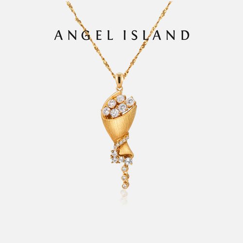 ANGELISLAND项链女吊坠锁骨链