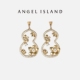 ANGELISLAND天使岛 董璇明星同款 游园寻梦葫芦耳钉女国风耳环耳饰