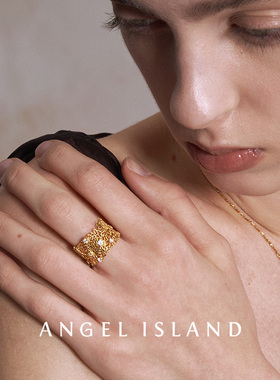 ANGELISLAND天使岛镂空开口戒指