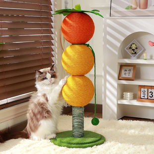 糖球宠物猫抓柱猫爬架家用不占地磨爪子攀爬剑麻柱猫玩具宠物用品