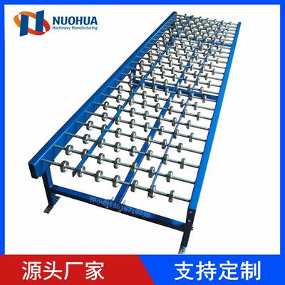 杭州输送机无动力镀锌福来轮板块输送线固定搬运货滑道卸货神器