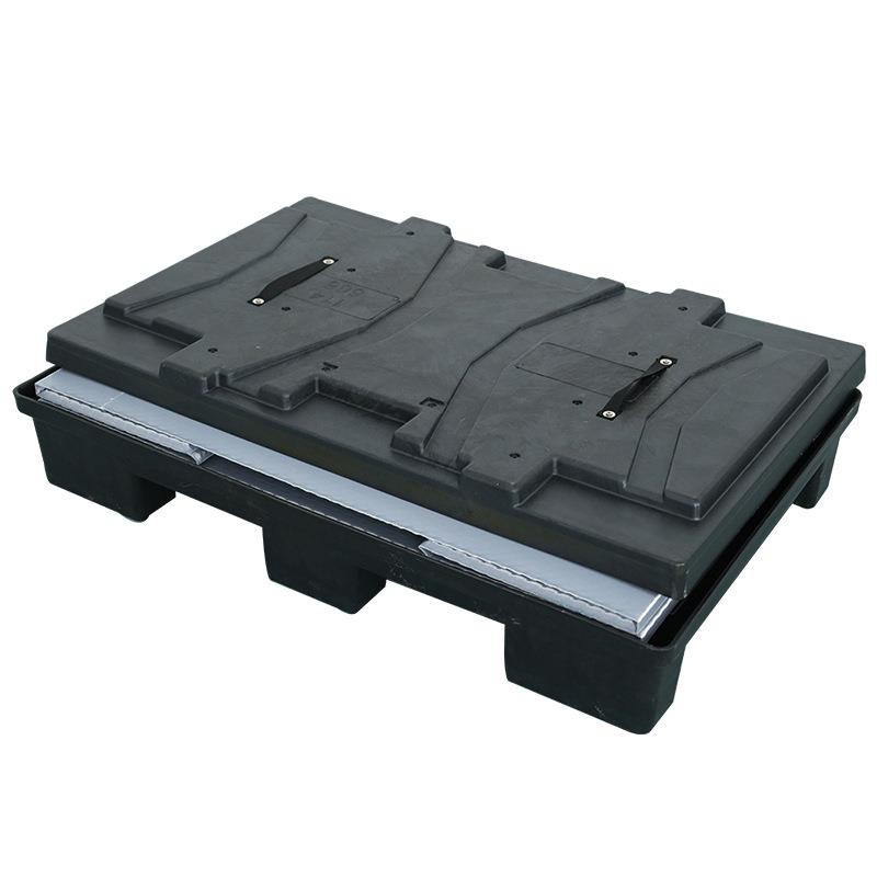 1130x725压铸围板箱蜂窝天地盖围板箱双层可折叠天地盖围板箱