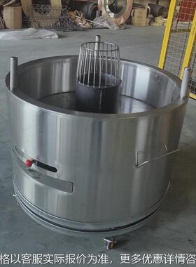 厂家加厚不锈钢圆形可旋转烧鸟炉 耐火木炭烤炉烧鸟炉子