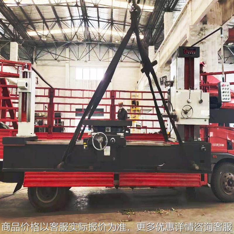 卧式铣镗床611铝型材钻铣攻镗孔数显开槽铣床