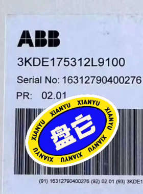 ABB数字量输入输模块DX910B议价