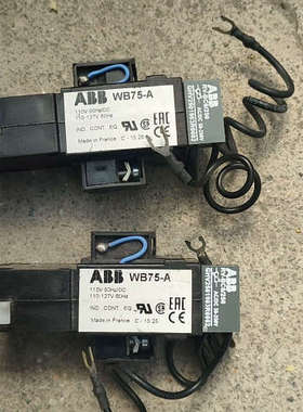 ABB接触器附 WB75-A  110V 50HZDC议价