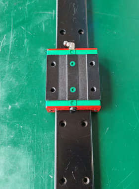 HIWIN QW27加宽滑块导轨轨道长285mm镀锣黑色议价