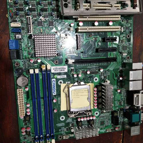 双网卡工业主板 CANDU BIM77-F93  工控机议价