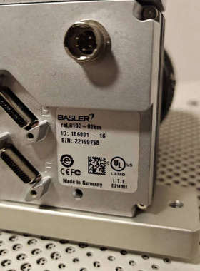 BASLER巴斯勒raL8192-80km高速工业黑白线扫8议价