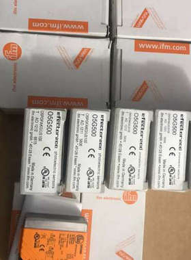 易福门O5G500 透明物体镜面反射传感器 O5PGFA议价