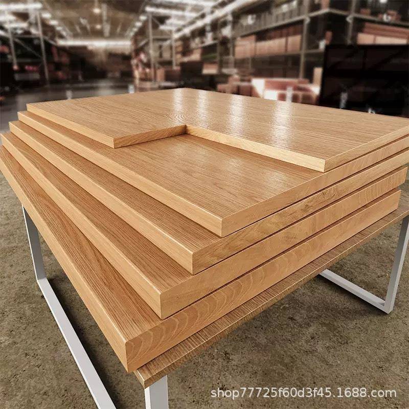 木板实木松木木板隔板桌面板材一字板桌板台面挡板分层板置物架