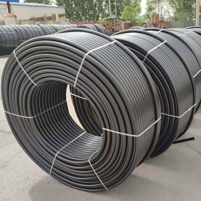 HDPE穿线管通信光缆地埋管25/32/40/50/63高速硅芯管材