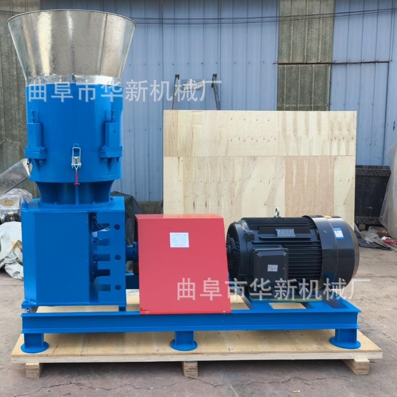 干湿两用草粉饲料颗粒机牲畜养殖用颗粒生产设备豆渣挤压制粒机