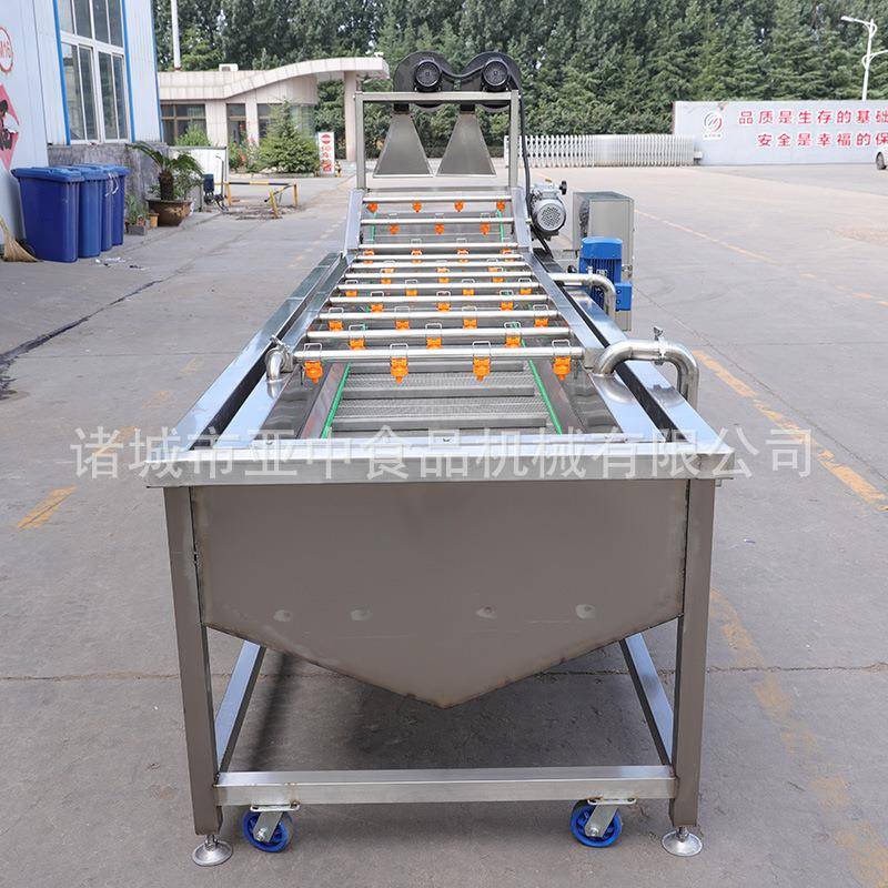 商用高压喷淋气泡清洗机果蔬净菜加工大型气泡清洗机食堂洗菜机