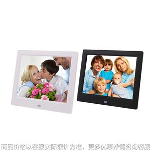相框时钟图片视频播放器展示货架宣传广告机电子礼品 8寸高清数码