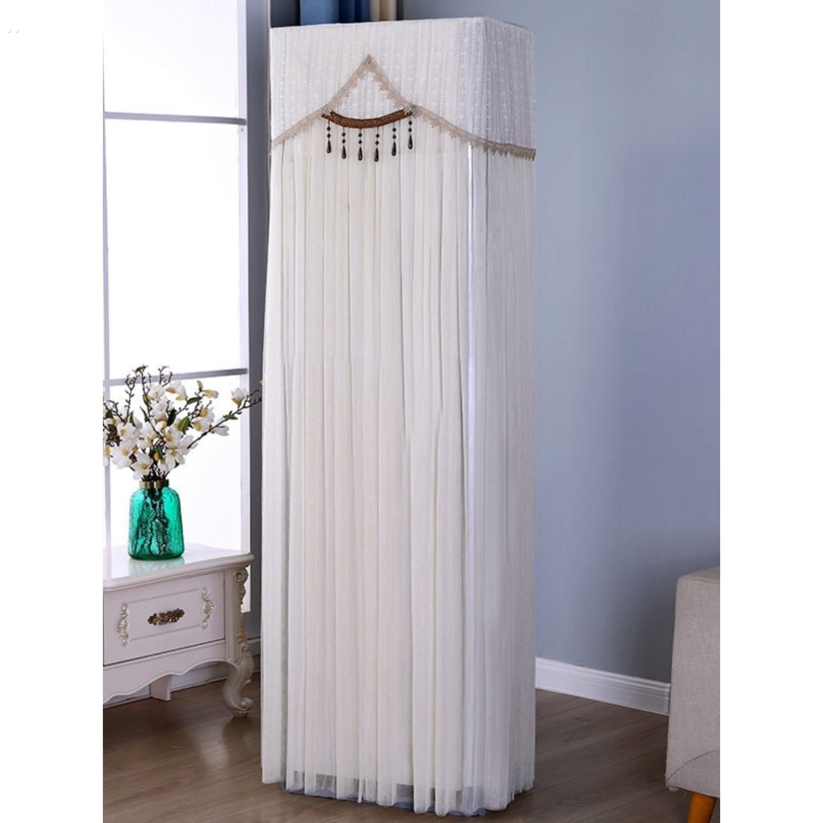 客厅空调罩空调套遮灰防晒立式空调柜机柜式防尘罩3匹2P开机不取