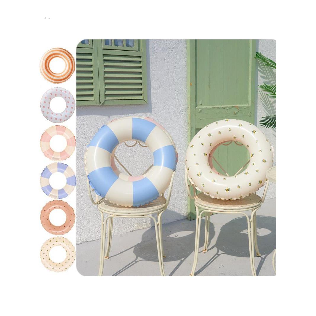 游泳圈成人女儿童加厚款防侧翻男女救生圈初学者水上充气玩具浮圈