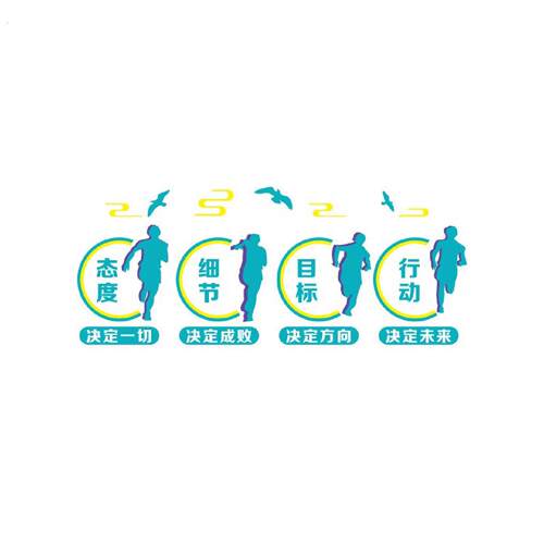 办公室墙面装饰公司励志标语墙贴企业文化墙楼梯台阶背景形象布置