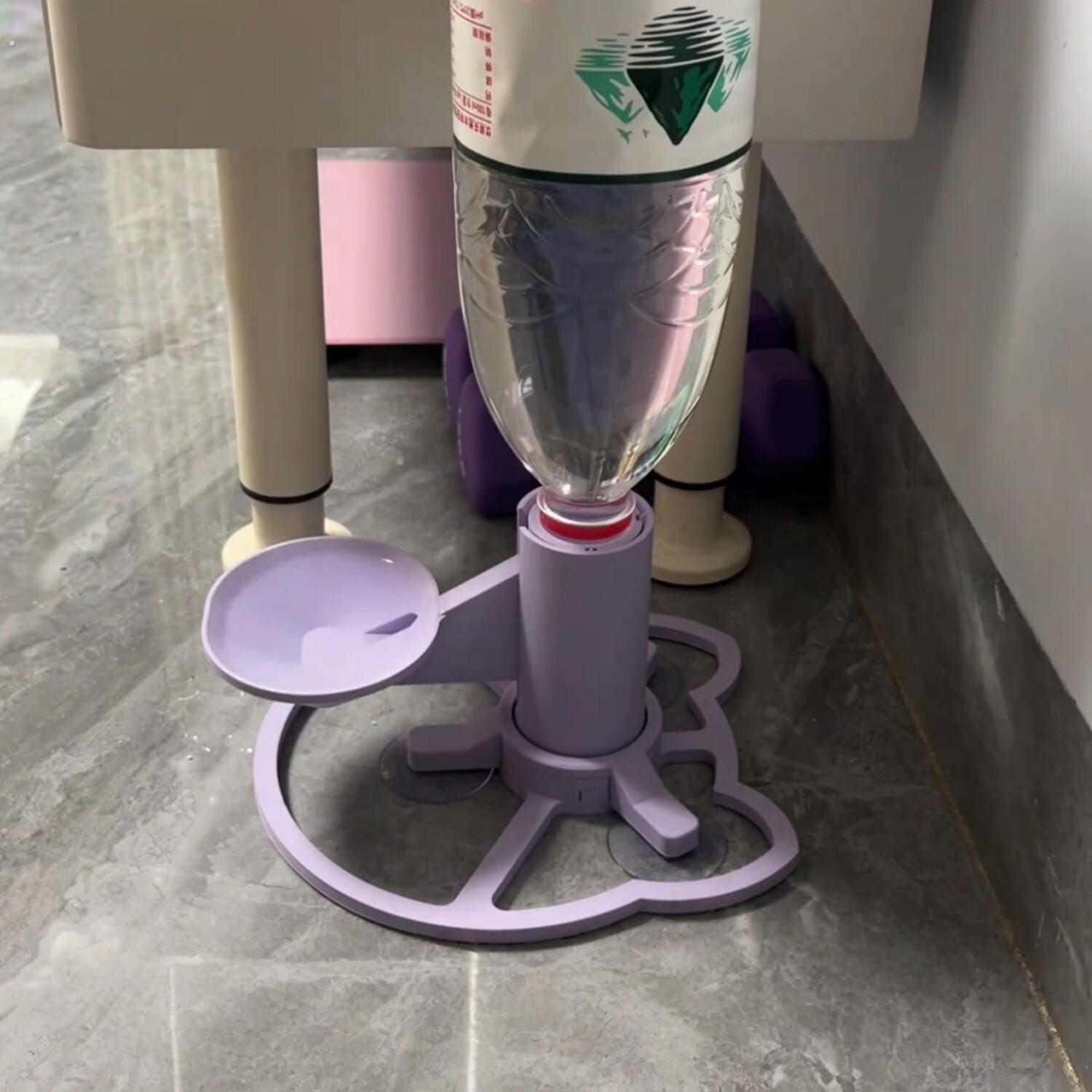 猫咪自动饮水机不插电宠物饮水器猫喝水神器防打翻水碗护颈喝水盆