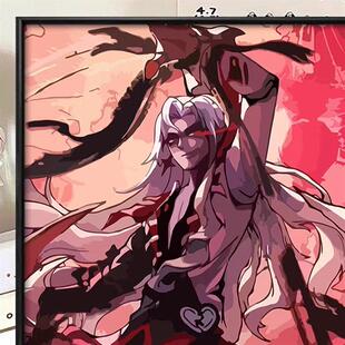 新款蛋仔派对新追捕李温逃出惊魂夜钻石画手工diy卡通满钻粘贴画